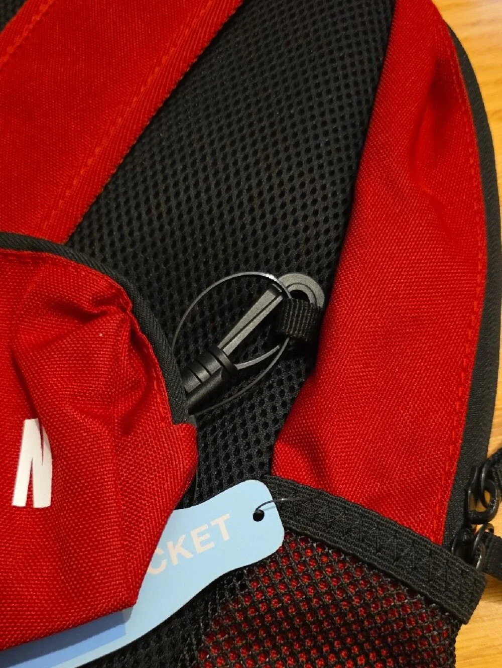 Nike Red AIR Jumpman Backpack with Pencil Case